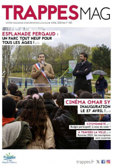 Page de garde TRAPPES MAG N° 185 - Avril 2024
